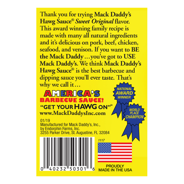 Sweet Original 6 Pack - ($6.49 per bottle)